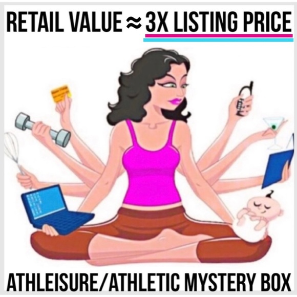 5lb+ 5⭐️ Rated Women’s Athletic Wear Mystery Box